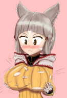 artist:cy blush breast_expansion colored huge_breasts nia wardrobe_malfunction xenoblade xenoblade_chronicles xenoblade_chronicles_2 // 1082x1582 // 1.3MB