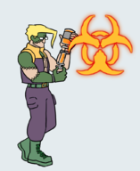 1boy artist:ssshuckle charlie_nash street_fighter syringe // 836x1023 // 291KB