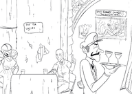 artist:scorndude dark_samus metroid metroid_prime scorn scorn_guy spy super_mario team_fortress_2 waluigi // 3399x2400 // 1.7MB