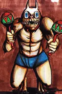 abs colored demon maracas tagme // 1003x1516 // 560KB
