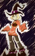 artist:boneax colored halloween pumpkin quiz_nanairo_dreams saki saki_omokane sweater // 800x1280 // 1.1MB