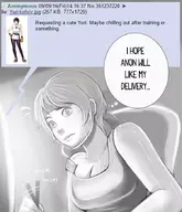 4chan cleavage drawing king_of_fighters kof meta pum sweat the_king_of_fighters yuri_sakazaki // 750x871 // 239KB