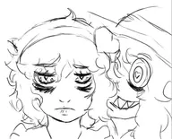 grin heart_pupils koishi_komeiji satori_komeiji touhou // 499x403 // 61KB