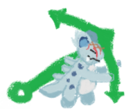 anchor colored nidorina pokemon // 444x362 // 120KB