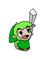 colored link sword the_legend_of_zelda toon_link tri_force_heroes // 800x1067 // 133KB