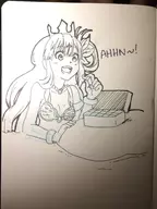 artist:techsupportdog eating idolm@ster mermaid nanami_asari // 2448x3264 // 1.3MB