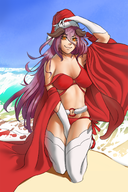 1girl artist:carnalis13 christmas dragalia_lost mym // 1000x1500 // 1.3MB