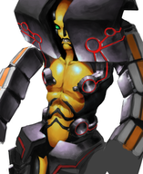 1boy artist:heeho-san colored muscles persona_(series) persona_2 persona_2__eternal_punishment prometheus shin_megami_tensei smt // 784x960 // 630KB