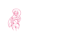 1girl earrings elbow_gloves gloves jessie long_hair pokemon team_rocket // 4961x3496 // 931KB