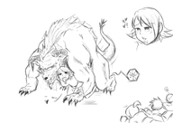 ahegao arc artist:nayaa behemoth bestiality breasts final_fantasy final_fantasy_iii impregnation ingus luneth nude refia sex unconscious x-ray // 3508x2480 // 2.0MB