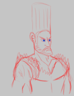 1boy artist:shock1ng_blue doodle paul_phoenix tekken // 411x531 // 74KB