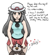 artist:sufan colored green joke_delivery looking_at_viewer pokemon starly text // 652x732 // 251KB