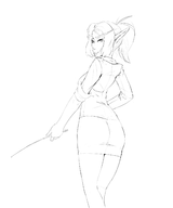 ass night_elf ponytail teacher world_of_warcraft // 1339x1607 // 247KB