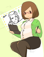 1girl artist:yuujinf fat nikki swapnote // 1803x2327 // 112KB