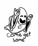 artist:unknown gem ghost spelunky text // 997x1212 // 77KB