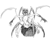 elise league_of_legends lol monochrome sketch spider spider_queen // 1198x898 // 436KB