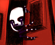 1girl colored five_nights_at_freddy's fnaf phantom_puppet // 1500x1250 // 1.9MB