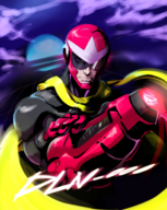 80s colored mega_man_(series) neo-80s proto_man realistic retro text // 1943x2442 // 3.5MB