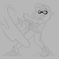 artist:xiceowl inkling splatoon splatoon_2 squid tagme // 2100x2100 // 636KB