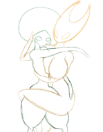 2girls artist:unknown hornet huge_breasts insect_girl nude silksong tagme wip // 620x798 // 155KB