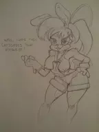 an_elysian_tail artist:akunim breasts_out clothed dust haley huge_breasts sketch thick_thighs wide_hips // 3120x4160 // 859KB