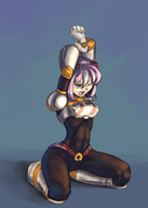 artist:cutesexyrobutts colored mega_man_(series) mega_man_x mega_man_x_command_mission nana stretching // 1500x2100 // 1.2MB