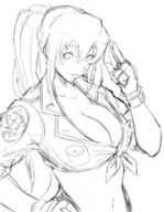 1girl artist:melonnn ginga_force margarette_whitetail tagme // 811x1046 // 400KB