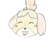 animal_crossing blush colored happy isabelle s1cp smile traditional_medium // 2048x2048 // 2.8MB
