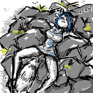 1girl ami_bandicoot artist:unknown crash_bandicoot_(series) furry sleeping trash // 700x700 // 155KB