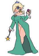 colored rosalina star_bit super_mario torn_clothes wand // 1240x1748 // 373KB