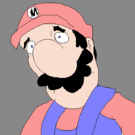 1boy artist:2hufag blue_eyes hat mario mustache super_mario // 400x400 // 13KB
