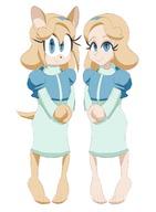 1girl artist:unknown blonde_hair blue_eyes furry gijinka maria_robotnik personification sonic_(series) // 1054x1440 // 384KB