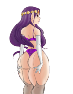 a_link_between_worlds ass lewd princess_hilda purple_hair red_eyes the_legend_of_zelda // 1280x1654 // 738KB