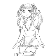 1girl artist:chart eternal_poison queen_thage thage // 1024x1024 // 390KB