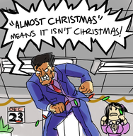 ace_attorney angry christmas colored maya_fey parody phoenix_wright text // 1341x1372 // 1.1MB