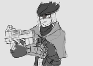 1girl artist:weareildar bloodborne gun the_hunter // 4092x2893 // 2.0MB