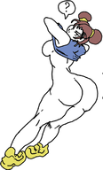 1girl artist:rider ass bottomless brown_hair chun-li colored hair_bun huge_ass sideboob speech_bubble street_fighter undressing // 416x690 // 72KB