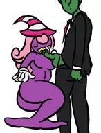 anon artist:goseb90 fellatio paper_mario paper_mario_the_thousand-year_door super_mario vivian // 312x410 // 78KB