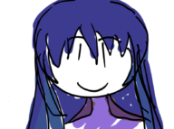 1girl artist:lunaticsoda blue_hair colored long_hair rinko_akiyama smile taimanin taimanin_yukikaze // 880x655 // 238KB