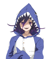 1boy artist:unknown danganronpa kigurumi kokichi_oma // 3500x4000 // 1.7MB