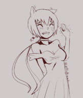 1girl artist:jeffodraws catgirl fire_emblem fire_emblem_path_of_radiance lethe wedding_dress // 657x772 // 132KB