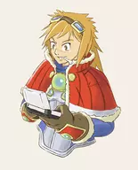 bone colored ds nintendo personification playing red_savarin solatorobo // 765x945 // 244KB