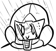 artist:anaugi metroid monochrome rain samus_aran windshield_wipers // 450x411 // 82KB