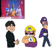 colored iwata nintendo parody satoru_iwata super_mario thumbs_up waluigi wario // 1024x944 // 274KB