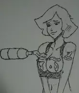 april_fools breasts lewd lineart meryl_silverburgh metal_gear_solid nude team_creme traditional_medium whip_creme // 2218x2592 // 853KB