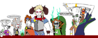 bertrude colored girugamesh hedwyn jodariel meme mspaint parody pyre rukey_greentail ti'zo vagabond_girl volfred_sandalwood // 2800x1076 // 761KB