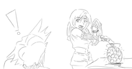 cloud_strife ffvii final_fantasy final_fantasy_vii materia yuffie_kisaragi // 1000x527 // 147KB