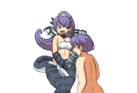 1boy 1girl animated artist:goseb90 dragon_pup fellatio futanari luka monster_girl_quest penis // 746x510 // 959KB