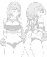 1girl artist:reptileye bondage dusk_diver le_viada // 990x1200 // 478KB