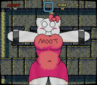 4chan animated artist:creffanon burger fat force_feeding huge_breasts moot restrained restrained_arms super_mario_vorld webm // 360x316, 19.2s // 2.8MB